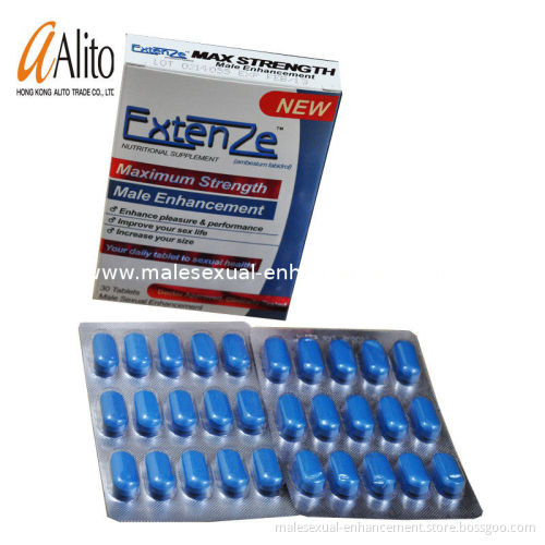 Extenze Maximum Strength Adrenal Herbs Male Enhancement 30 Tablets